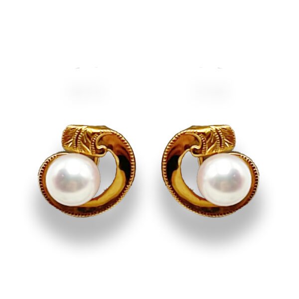 K18 Earrings MIKIMOTO Pearl