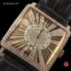 Franck Muller Master Square Relief Diamond Watch