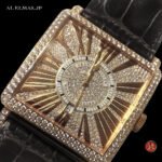 Franck Muller Master Square Relief Diamond Watch