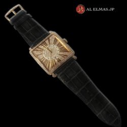 Franck Muller Master Square Relief Diamond Watch