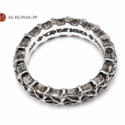 Chrome Hearts Tiny 5-Point Star Band Ring SV925 Silver