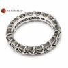 Chrome Hearts Tiny 5-Point Star Band Ring SV925 Silver