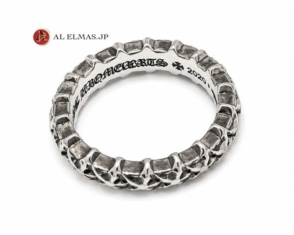Chrome Hearts Tiny 5-Point Star Band Ring SV925 Silver