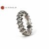 Chrome Hearts Tiny 5-Point Star Band Ring SV925 Silver